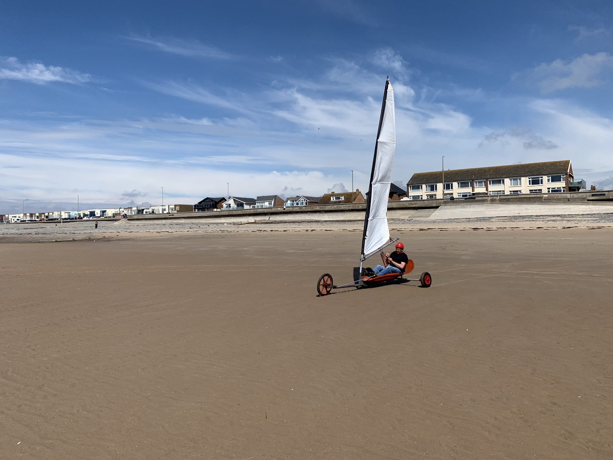 Cleveleys beach during a settled dry spell 6.7.21 at 15.23
